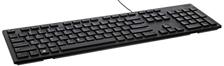 Dell Keyboard Wired KB216 (9RYY0) (Wired || Super Quite Plunger Key || 12 Months Warranty)