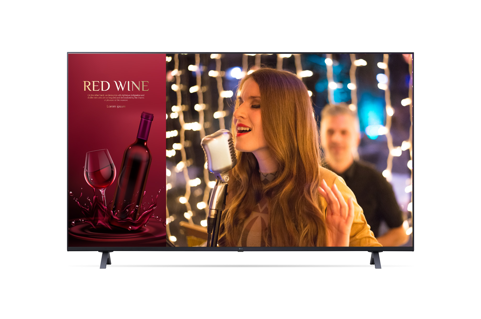 LG Commercial TV 65UR640S (65" Display UHD 4K || Netflix || Prime Video || YouTube || Disney+ Hotstar || 1 Year )
