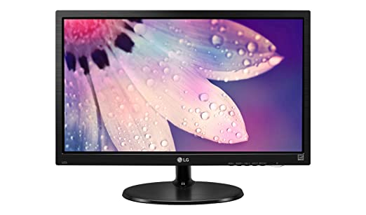 LG Monitor (19M38AB) (19" Display || Led HD Ready Monitor || HDMI, VGA Ports And Stereo Speakers)