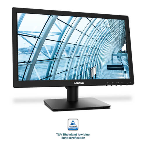 Lenovo D19-10 Monitor (61E0KAR6WW) (18.5" Display || 60 Hz || Panel Twisted Nematic || Backlight WLED || Tilt Stand || 1x HDMI || Support Windows® 7, Windows 10 || 1 Year Warranty)