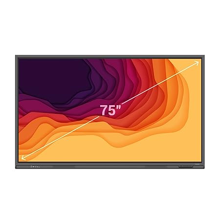 Newline TT-7521Q (75" Display 4K UHD || Interactive Intelligent Panel || 4GB || 32GB || Android 11 || Octa Core || Eco Friendly || Table Mount || 3 Years)