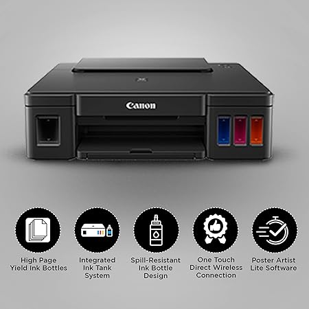 Canon PIXMA MegaTank G3010 ( 1 X 1200 VERTICAL DPI || Print Head || 8 BITA4 || LetterPlain Paper)