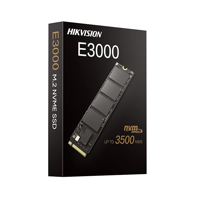 HIKVISION Internal SSD-HS (E300) (256 GB SSD || NVMe PCIe Gen 3x4 || M.2 2280 || 3D NAND Flash Memory || 3200MB/s)